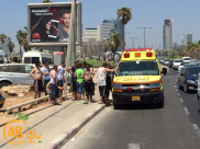  بالصور: اصابة متوسطة لفتى تعرض لحادث غرق على شاطئ مدينة يافا 